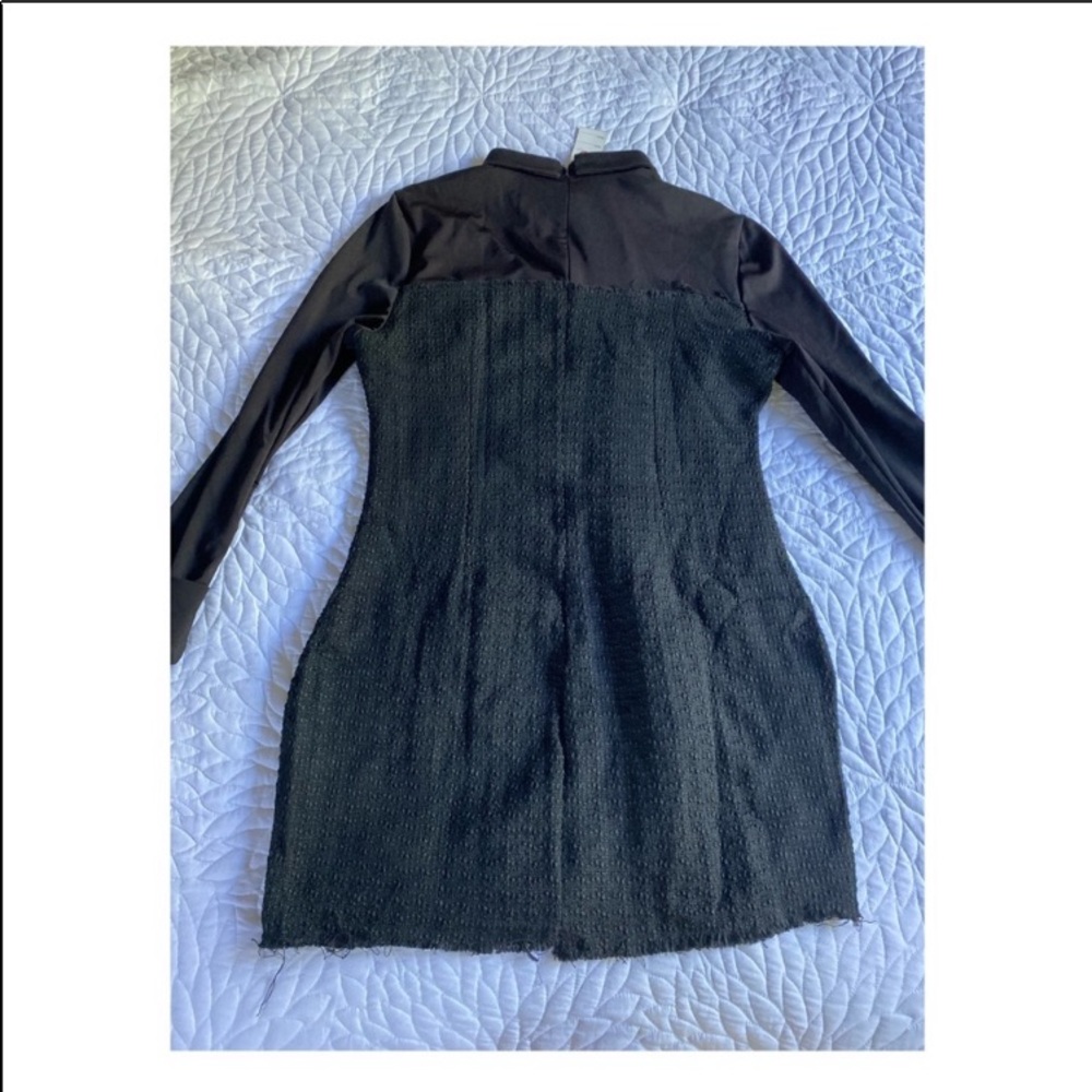 Tweed Buttoned Dress - Picture 8 of 8